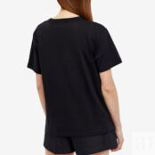 Футболка Alexander Wang Essential Logo Tee 4CC3221357-001 | Black фото 3