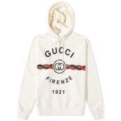 Толстовка Gucci Firenze Popover Hoody 646953-XJD7O-9095 | White фото 1