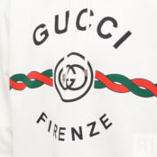 Толстовка Gucci Firenze Popover Hoody 646953-XJD7O-9095 | White фото 2