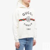 Толстовка Gucci Firenze Popover Hoody 646953-XJD7O-9095 | White фото 3