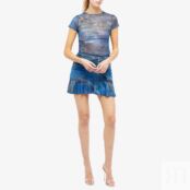 Футболка Miaou Mini Tee 7026PM2DEN | Denim Print фото 5
