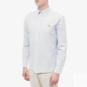 Рубашка Armor-Lux Logo Oxford Shirt 79142-G04 | Sky Blue фото 3