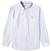 Рубашка Armor-Lux Logo Oxford Shirt 79142-Q3P | Sky Blue & Milk фото 1