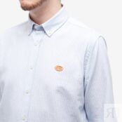 Рубашка Armor-Lux Logo Oxford Shirt 79142-Q3P | Sky Blue & Milk фото 2