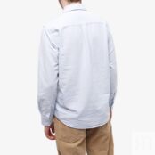 Рубашка Armor-Lux Logo Oxford Shirt 79142-Q3P | Sky Blue & Milk фото 4