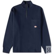 Толстовка Armor-Lux Half Zip Pocket Sweat 79519-FU8 | Navy фото 1