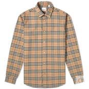 Рубашка Burberry Simpson Check Shirt 8020966-A7028 | Archive Beige Check фото 1