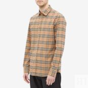 Рубашка Burberry Simpson Check Shirt 8020966-A7028 | Archive Beige Check фото 4