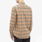 Рубашка Burberry Simpson Check Shirt 8020966-A7028 | Archive Beige Check фото 5