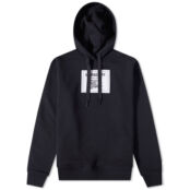 Толстовка Burberry Lyttleton Label Logo Hoody 8065188-A1189 | Black фото 1