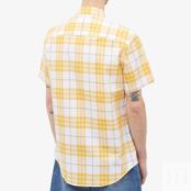 Рубашка Burberry Short Sleeve Caxton Check Shirt 8069047A1723 | Chalk Yellow Ip Check фото 4