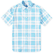 Рубашка Burberry Short Sleeve Caxton Check Shirt 8069048B4547 | Optic White Ip Check фото 1