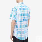 Рубашка Burberry Short Sleeve Caxton Check Shirt 8069048B4547 | Optic White Ip Check фото 4