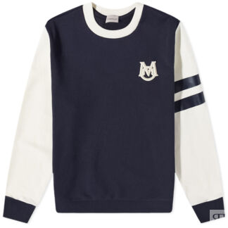 Толстовка Moncler Heritage Logo Crew Sweat