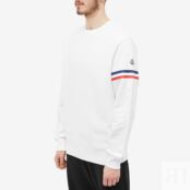 Толстовка Moncler Arch Logo Crew Sweat 8G000-05-899WC-032 | White фото 3