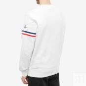 Толстовка Moncler Arch Logo Crew Sweat 8G000-05-899WC-032 | White фото 4