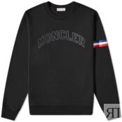 Толстовка Moncler Arch Logo Crew Sweat 8G000-05-899WC-999 | Black фото 1