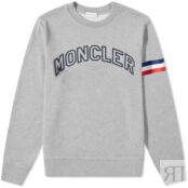 Толстовка Moncler Arch Logo Crew Sweat 8G000-05-899WC-984 | Grey Melange фото 1