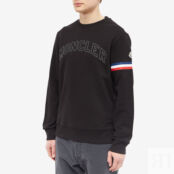 Толстовка Moncler Arch Logo Crew Sweat 8G000-05-899WC-999 | Black фото 3