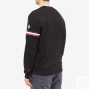 Толстовка Moncler Arch Logo Crew Sweat 8G000-05-899WC-999 | Black фото 4