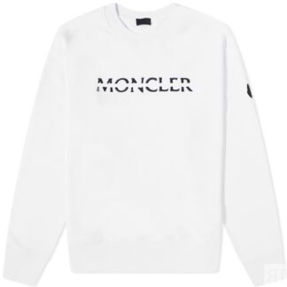 Толстовка Moncler Logo Crew Sweat