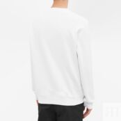 Толстовка Moncler Logo Crew Sweat 8G000-10-809KR-001 | White фото 4