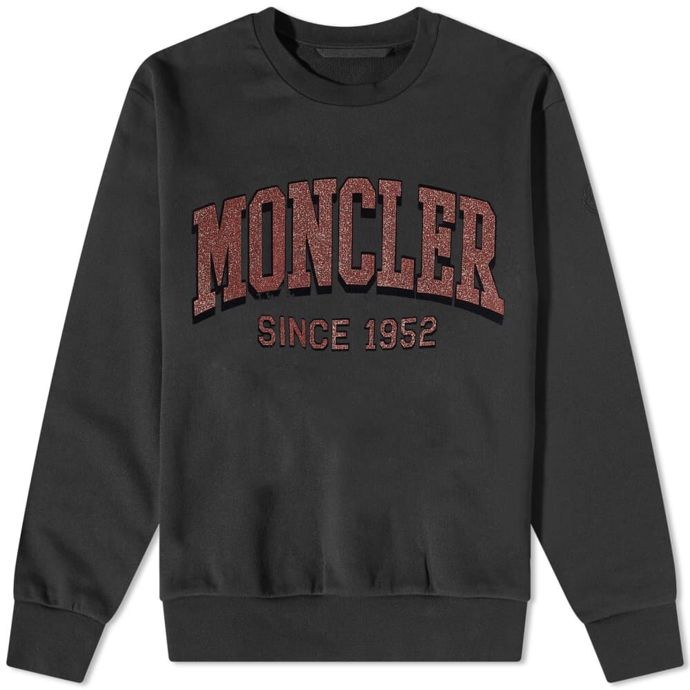 Толстовка Moncler Arch Logo Crew Sweat 8G000-19-M2642-999 | Black фото 1