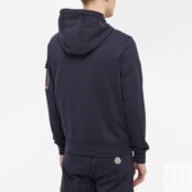 Толстовка Moncler Pocket Zip Hoody 8G000-20-809KR-778 | Navy фото 4