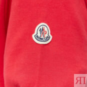 Толстовка Moncler Drawstring Logo Popover Hoody 8G000-23-809KR-477 | Red фото 2