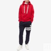 Толстовка Moncler Drawstring Logo Popover Hoody 8G000-23-809KR-477 | Red фото 5