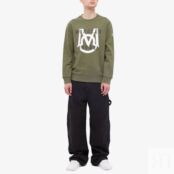 Толстовка Moncler Large M Crew Sweat 8G000-35-899WC-875 | Green фото 5