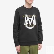 Толстовка Moncler Large M Crew Sweat 8G000-35-899WC-999 | Black фото 2