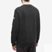 Толстовка Moncler Large M Crew Sweat 8G000-35-899WC-999 | Black фото 3