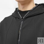 Толстовка Moncler Taping Zip Up Hoody 8G000-39-899WD-999 | Black фото 2