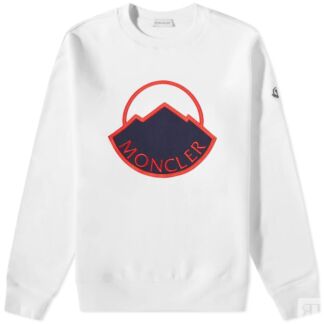 Толстовка Moncler Large Logo Crew Sweat