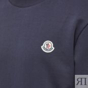 Толстовка Moncler Logo Crew Sweat 8G000-53-809KR-778 | Navy фото 2