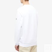 Толстовка Moncler Large Logo Crew Sweat 8G000-46-899YE-002 | White фото 4