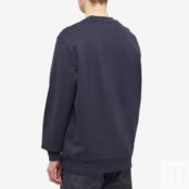 Толстовка Moncler Logo Crew Sweat 8G000-53-809KR-778 | Navy фото 4