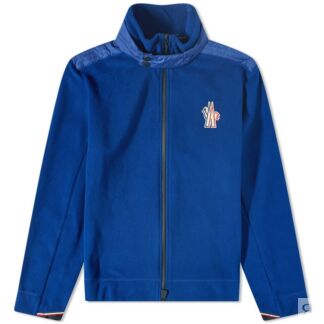 Толстовка Moncler Grenoble Tricolour Zip Fleece