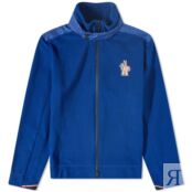 Толстовка Moncler Grenoble Tricolour Zip Fleece 8G700-00-80093-755 | Navy фото 1