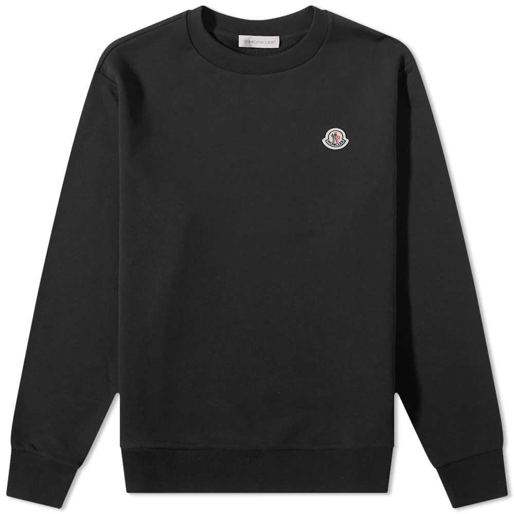 Толстовка Moncler Logo Crew Sweat 8G000-53-809KR-999 | Black фото 1