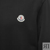 Толстовка Moncler Logo Crew Sweat 8G000-53-809KR-999 | Black фото 2