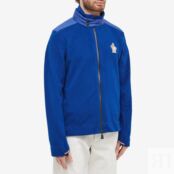 Толстовка Moncler Grenoble Tricolour Zip Fleece 8G700-00-80093-755 | Navy фото 3