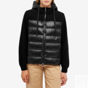 Джемпер Moncler Padded Hooded Cardigan 9B000-02-M1241-999 | Black фото 2