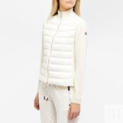 Джемпер Moncler Padded High Neck Cardigan 9B000-18-M1131-030 | White фото 2