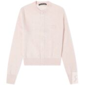 Джемпер Acne Studios Keva Slim Face Cardigan A60280-CS1 | Faded Pink Melange фото 1