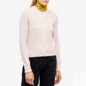 Джемпер Acne Studios Keva Slim Face Cardigan A60280-CS1 | Faded Pink Melange фото 2