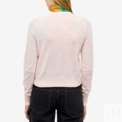 Джемпер Acne Studios Keva Slim Face Cardigan A60280-CS1 | Faded Pink Melange фото 3