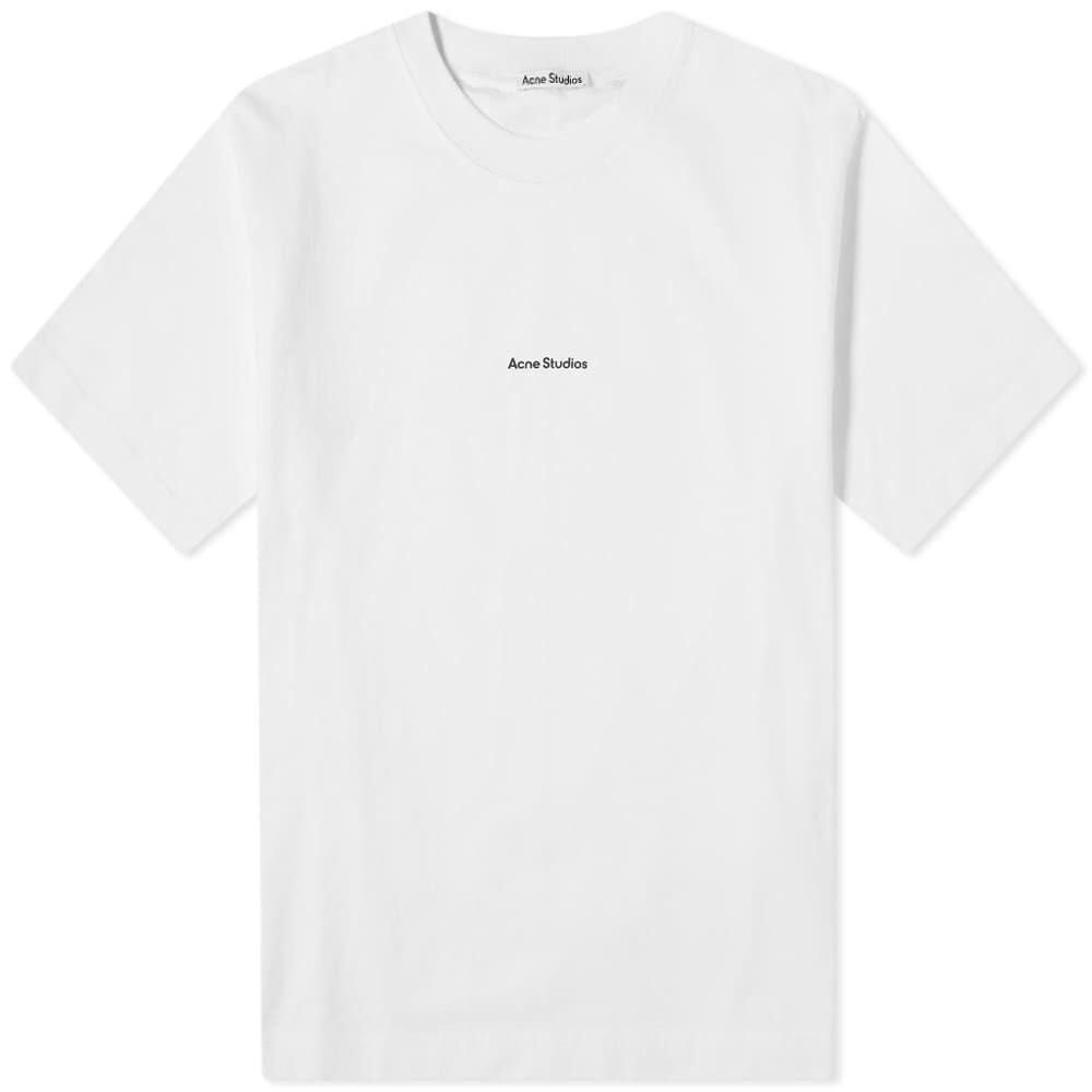 Футболка Acne Studios Logo Tee AL0135-183 | Optic White фото 1