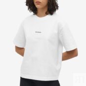 Футболка Acne Studios Logo Tee AL0135-183 | Optic White фото 3